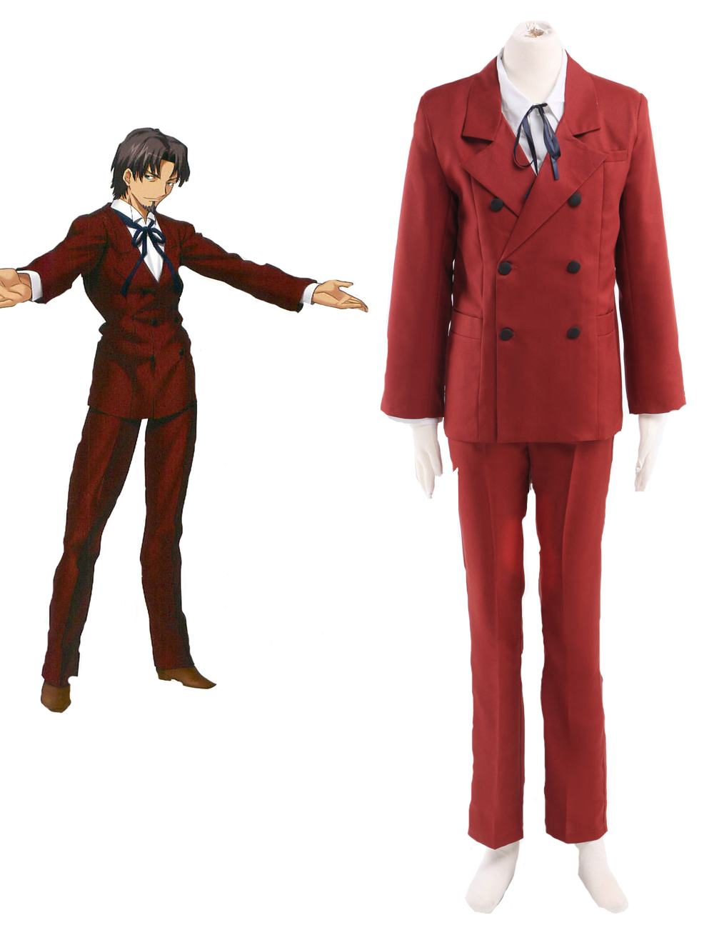 Fate Zero Toosaka Tokiomi Cosplay Costume